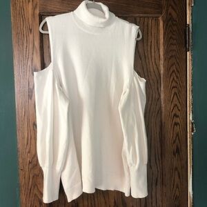 Cold Shoulder Turtle Neck